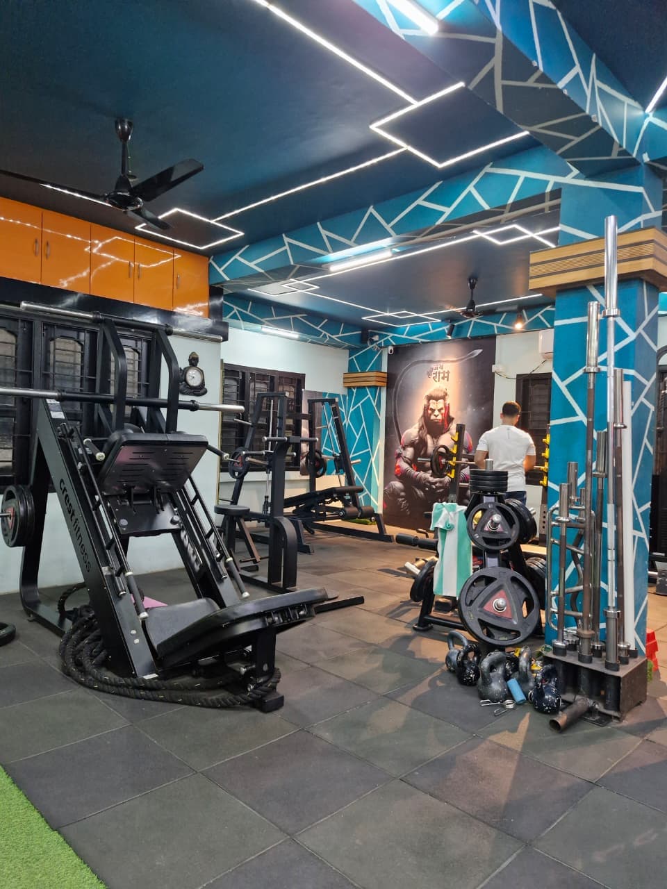 Cardio floor at Samz Fitness Hub, Siliguri
